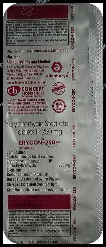 Erycon 250 Tablet
