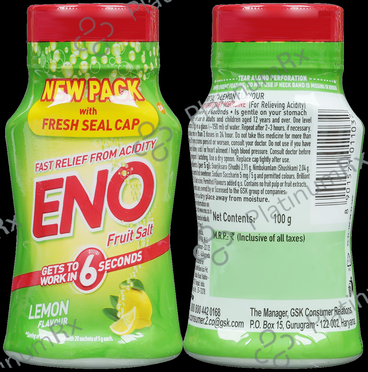 Eno Flavour Lemon Powder 100gm