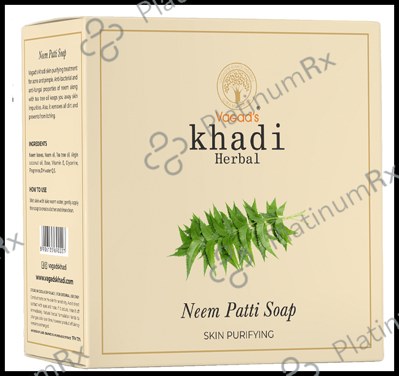 Vagad's Khadi Herbal Neem Patti Soap