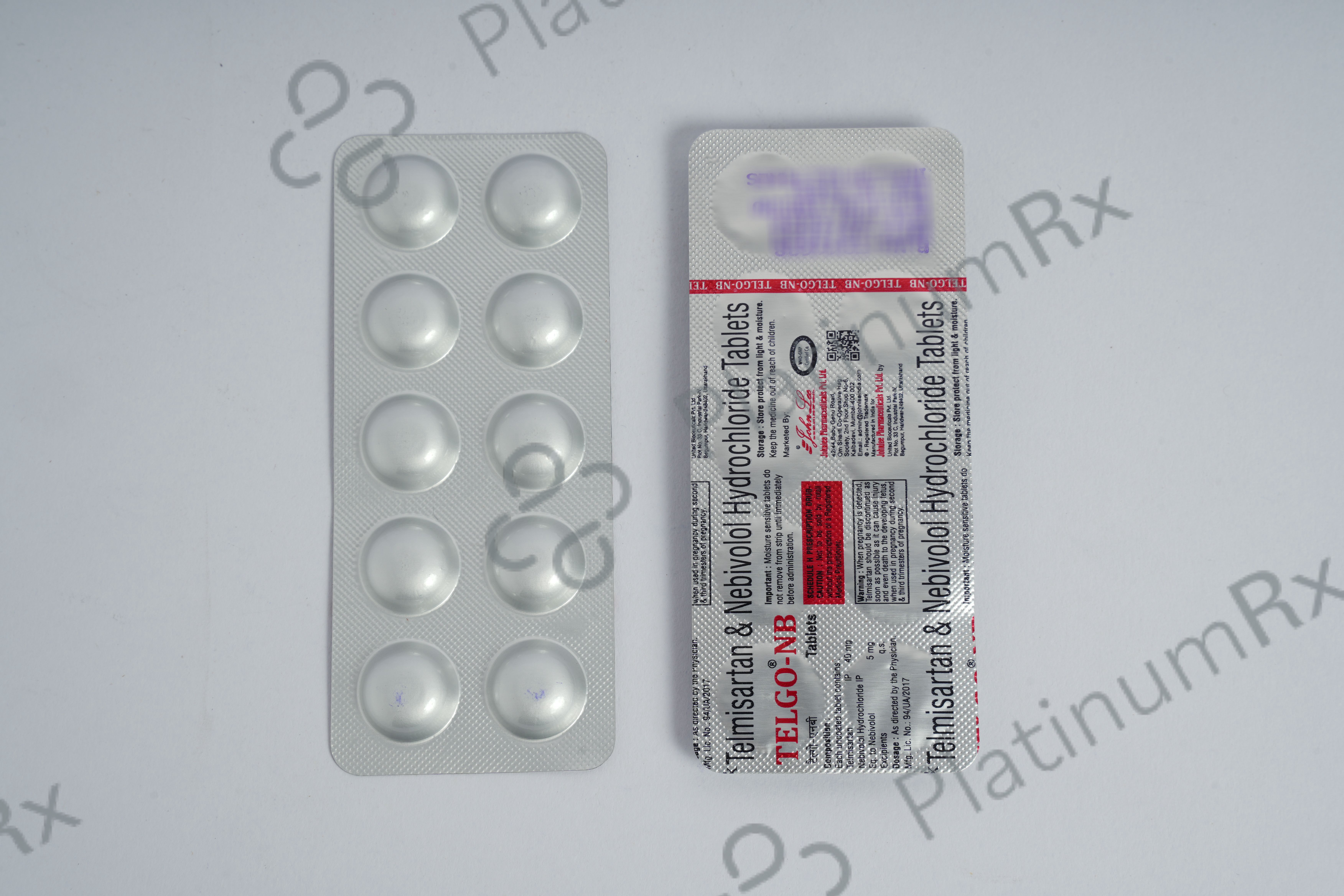 Telgo NB 5/40mg Tablet 10s