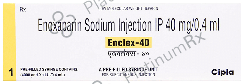 Enclex 40mg Injection 1s