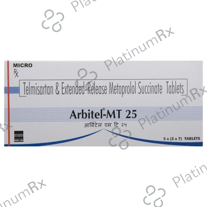 Arbitel MT 25 23.75/40mg Tablet ER 7s