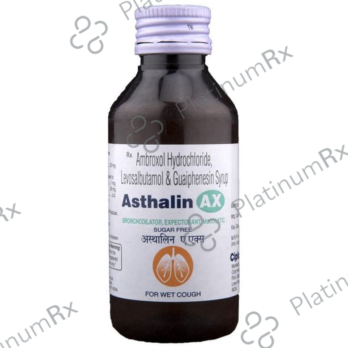 Asthalin AX Syrup 100ml