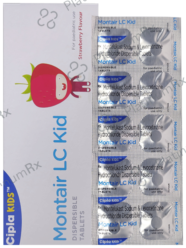 Montair LC Kid 2.5/4mg Tablet DT 10s