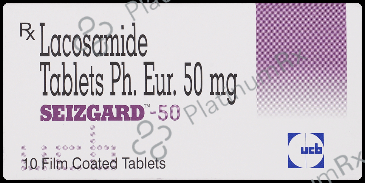 Seizgard 50mg Tablet 10s