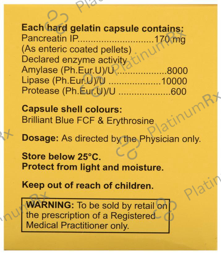 Panstal Plus 10000 Capsule DR