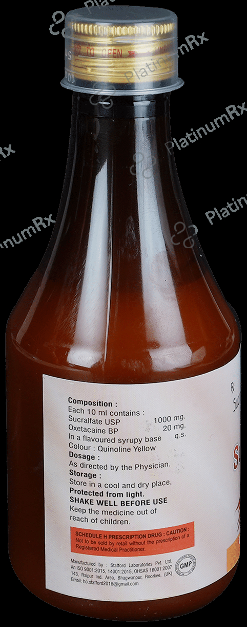 Sucralrose Suspension Orange Sugar Free