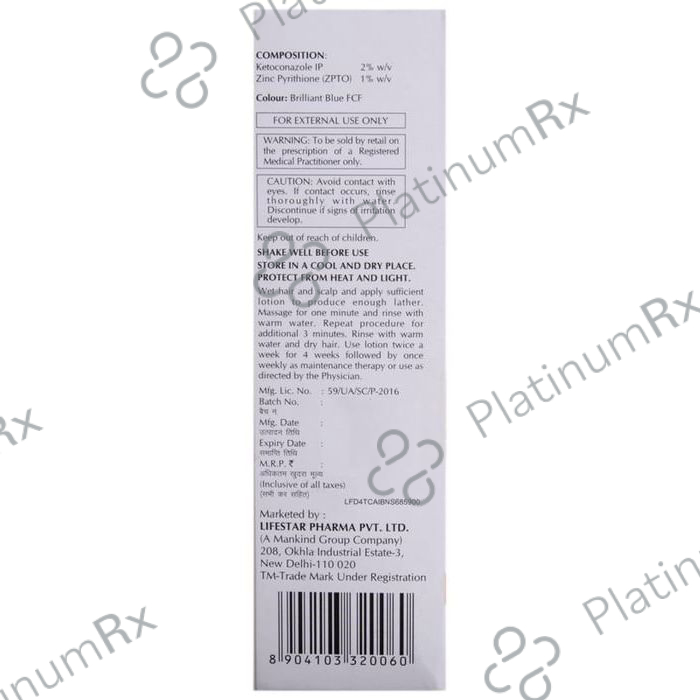 Ketostar Anti Dandruff Lotion 50ml