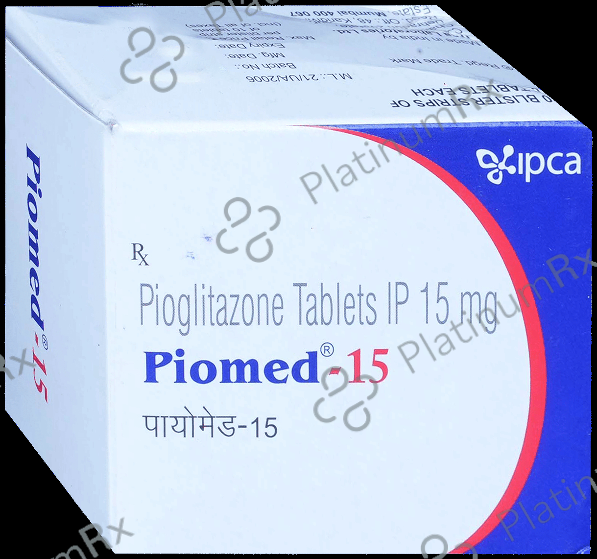 Piomed 15mg Tablet 10s