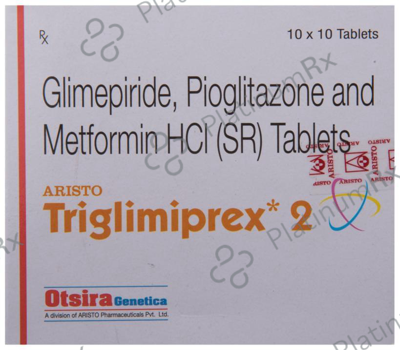Triglimiprex Tablet SR 10s