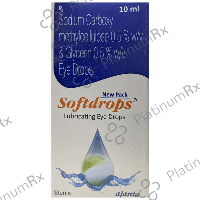 New Softdrops Lubricating Eye Drop 10ml