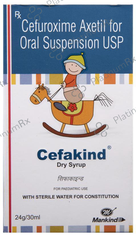 Cefakind 125mg Dry Syrup 30ml