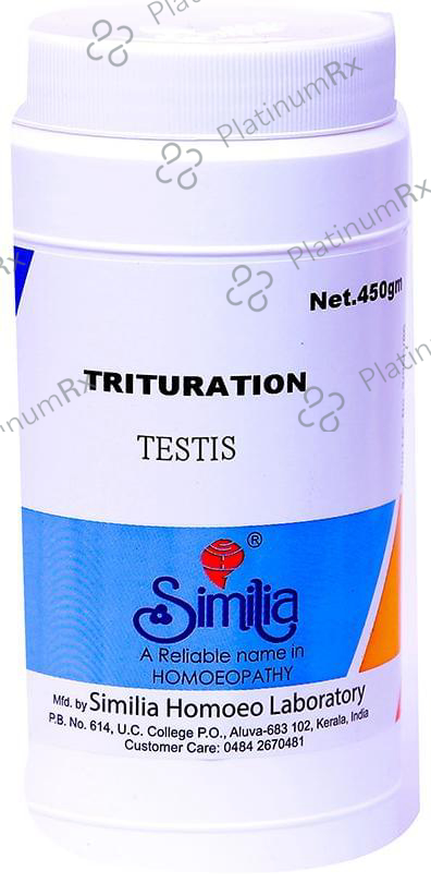 Similia Testis Trituration Tablet 6X 450 gm