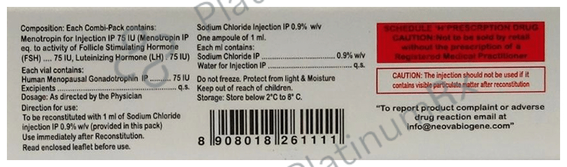 IVFhMG 75 Injection