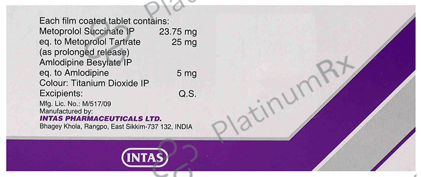 Embeta AM 5/23.75mg Tablet PR 10s