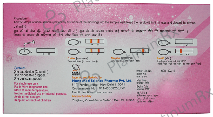 Pregasure Pregasure Pregnancy Detection Kit