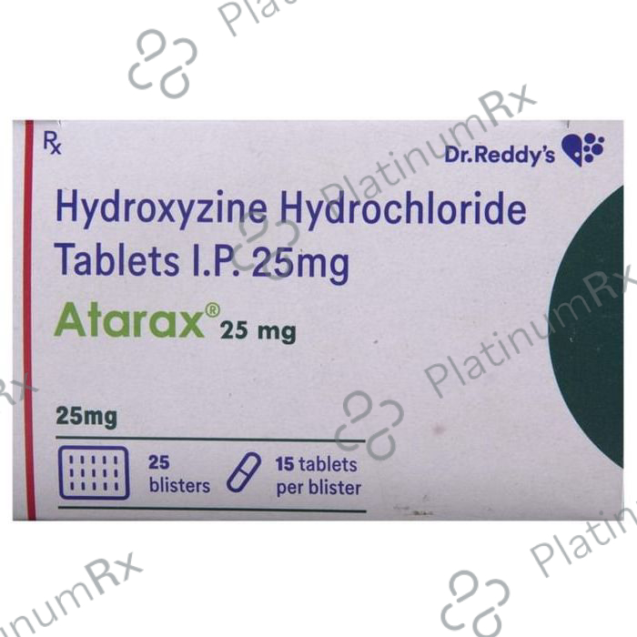 Atarax 25mg Tablet 15s