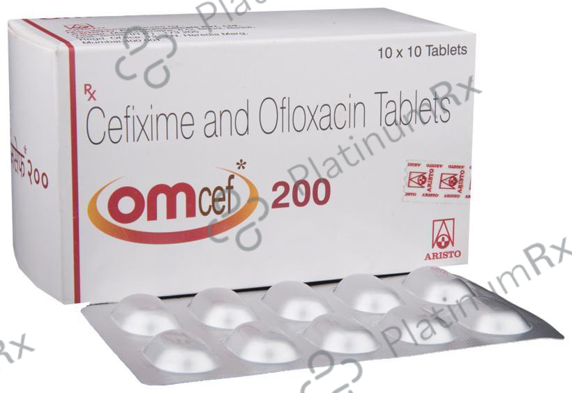 Omcef 200/200mg Tablet 10s