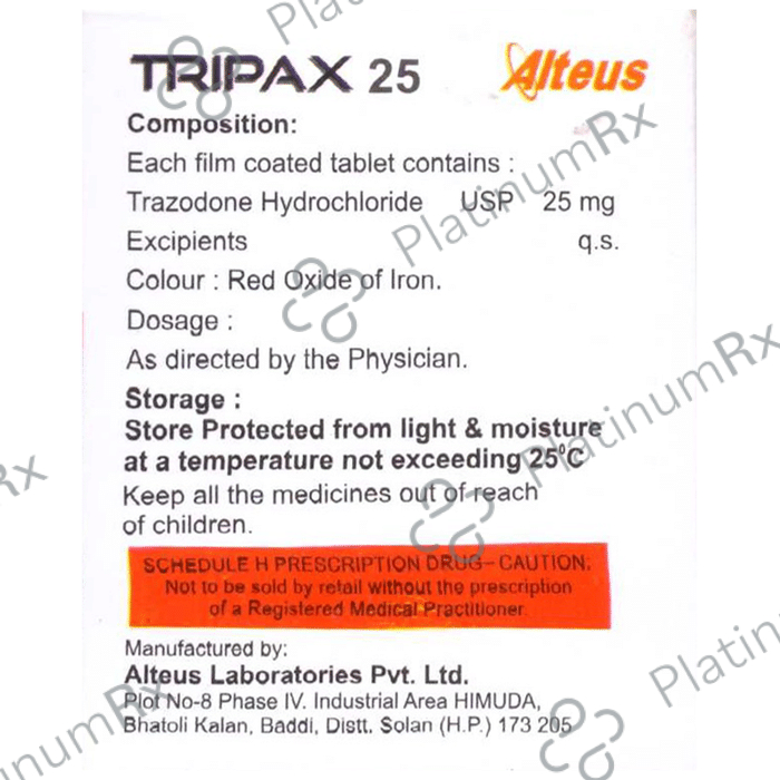 Tripax 25 Tablet 10 Tablet