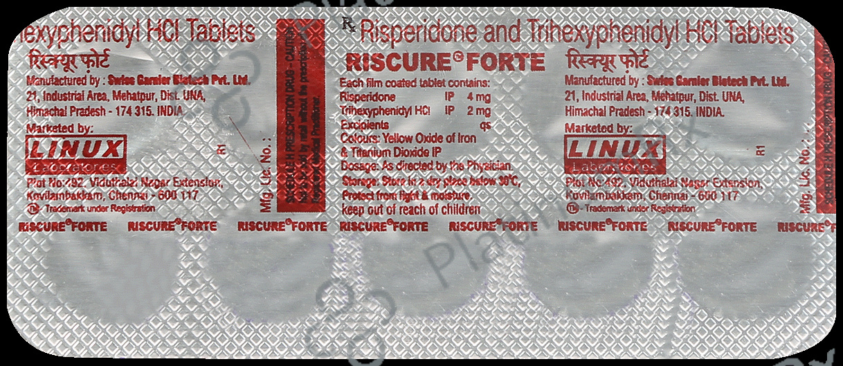 Riscure Forte 4/2mg Tablet 10s