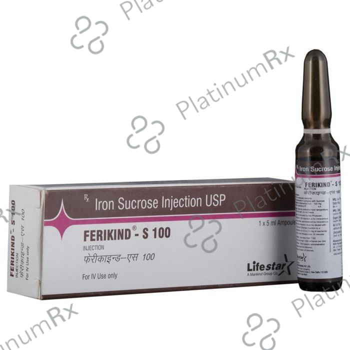 Ferikind S 100mg Injection 5ml