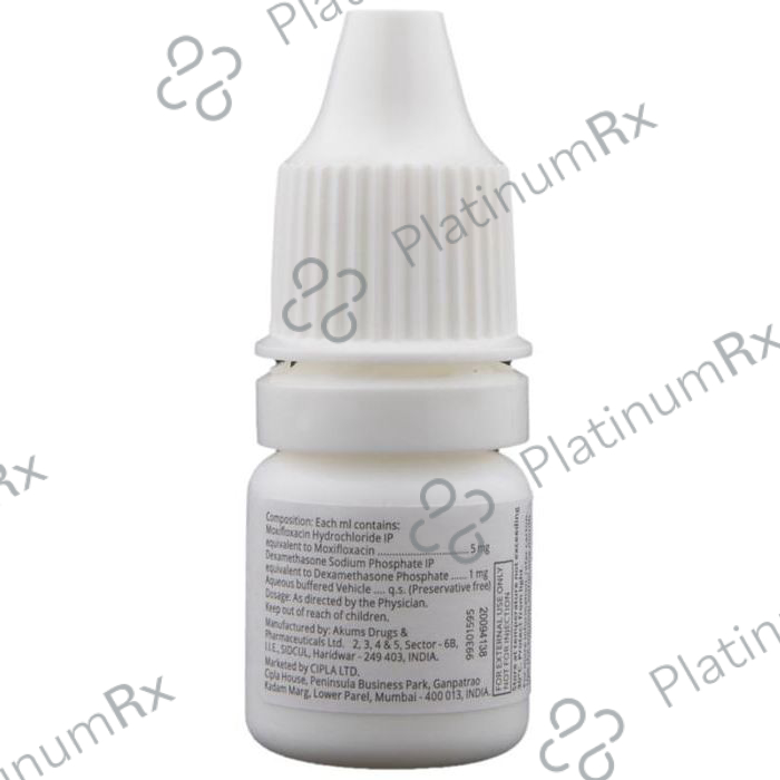 Moxicip D Eye Drop 5ml