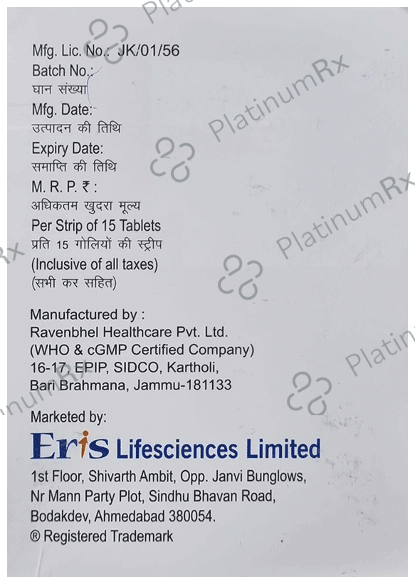 Glura M XR 1000/50mg Tablet 15s
