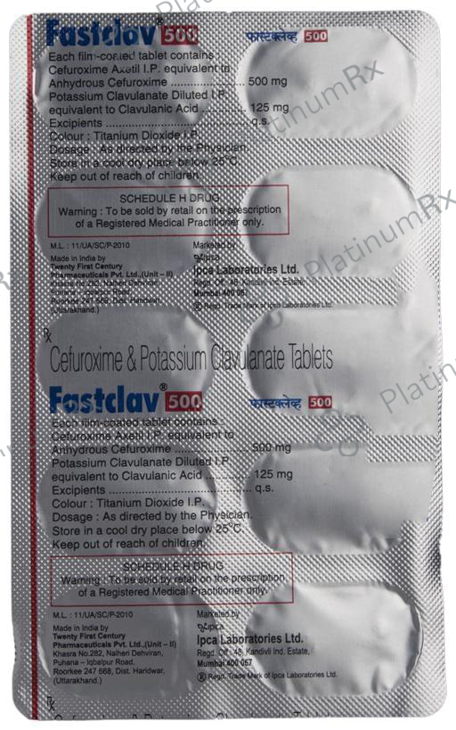 Fastclav 500 Tablet