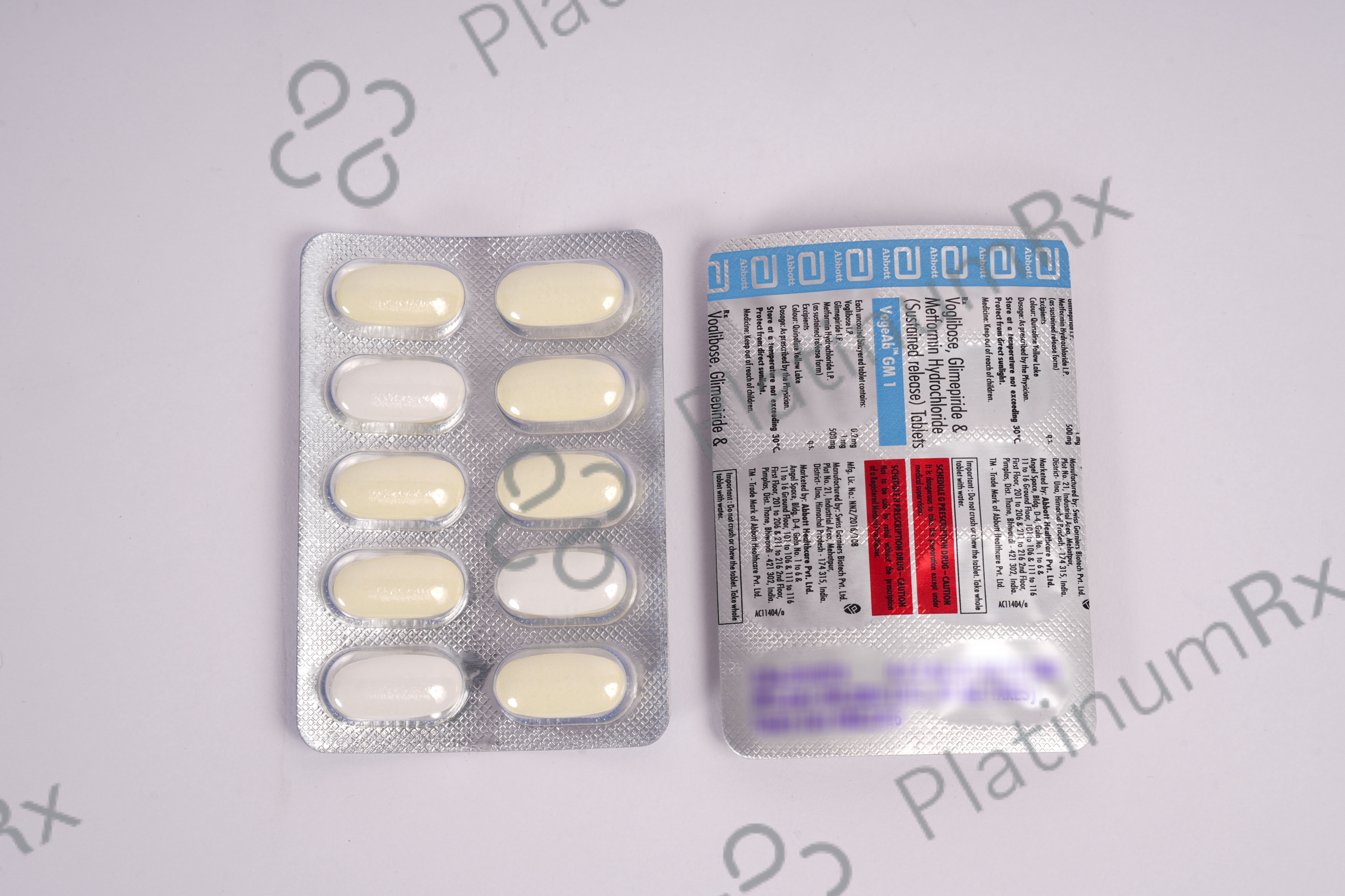 Vogeab GM 1/500/0.2mg Tablet 10s
