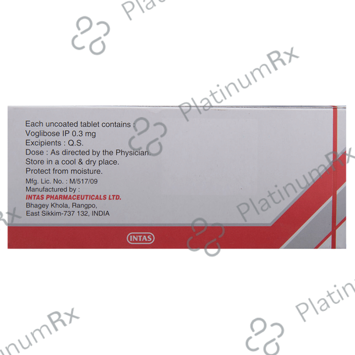 Voglitab 0.3mg Tablet 15s
