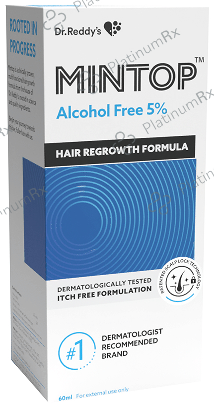 Mintop Alcohol Free 5% Solution 60ml