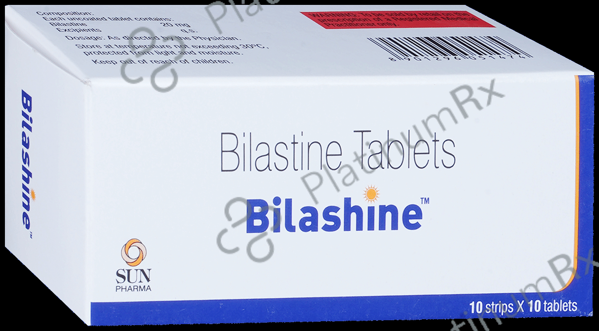Bilashine 20mg Tablet 10s