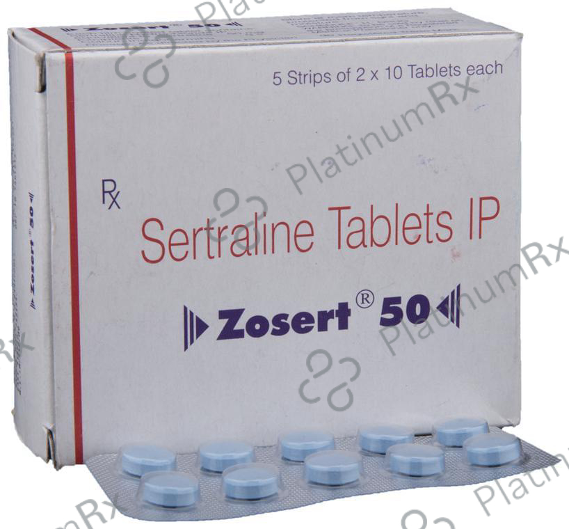 Zosert 50mg Tablet 10s