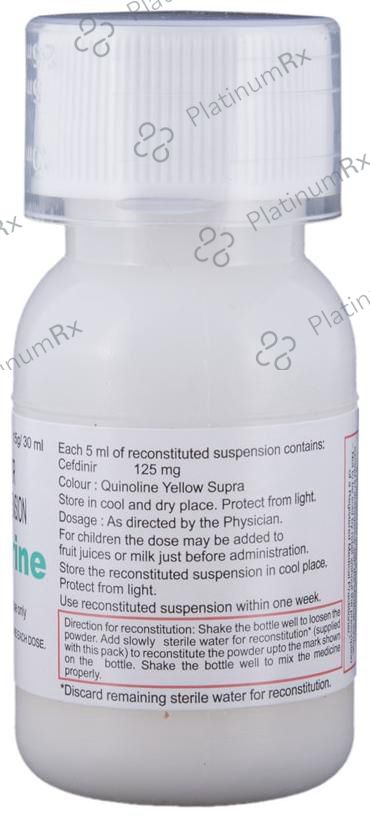 Cefrine 125mg Oral Suspension 30ml