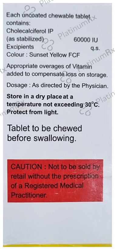 Micro D3 Chewable Tablet 8s