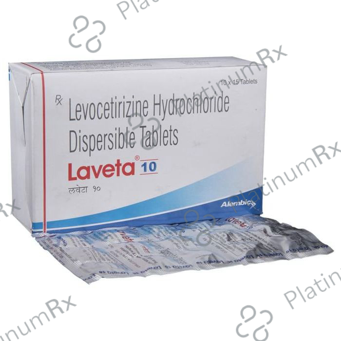 Laveta 10mg Tablet DT 15s