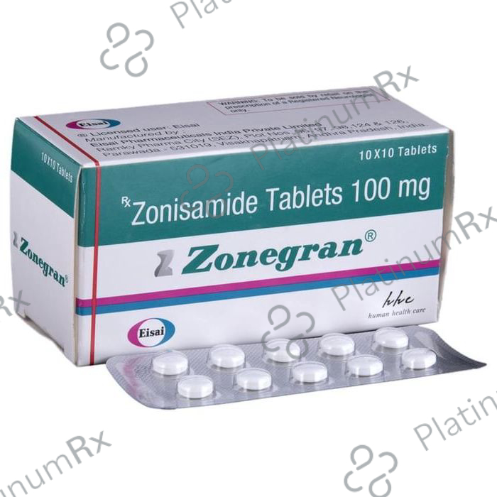 Zonegran 100mg Tablet 10s