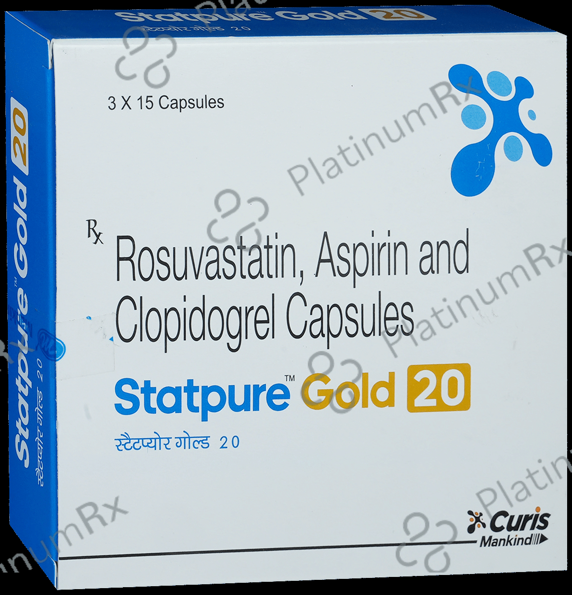 Statpure Gold 20/75/75mg Capsule 15s