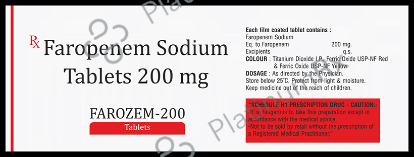 Farozem 200mg Tablet