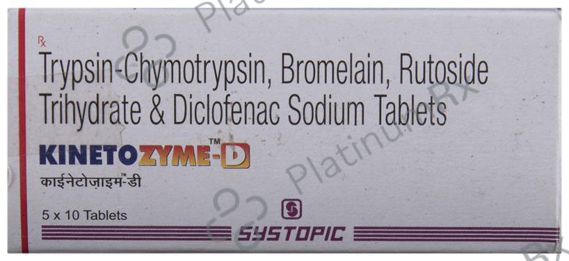 Kinetozyme D Tablet 10s