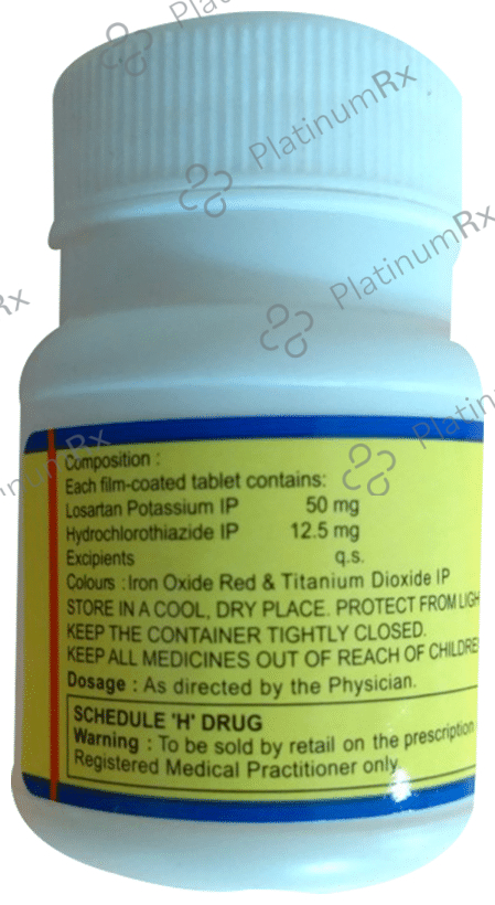 Losium H 12.5/50mg Tablet 30s
