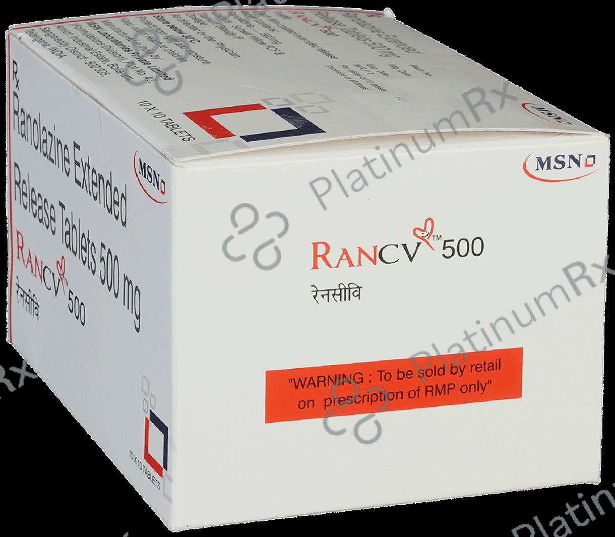 Rancv 500mg Tablet ER 10s