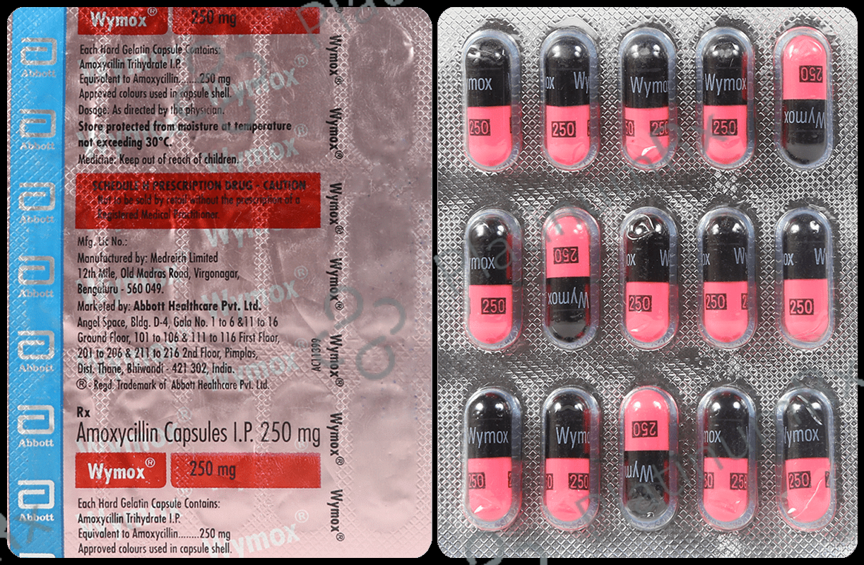 Wymox 250mg Capsule