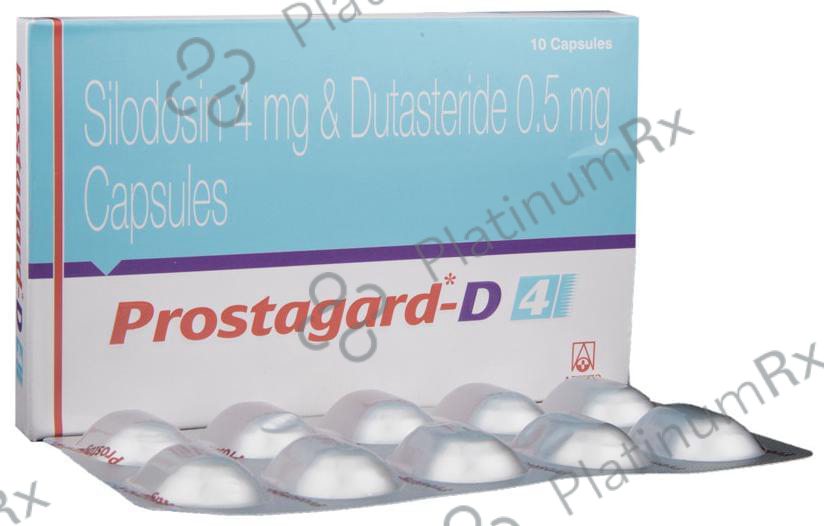 Prostagard D 4/0.5mg Capsule 10s