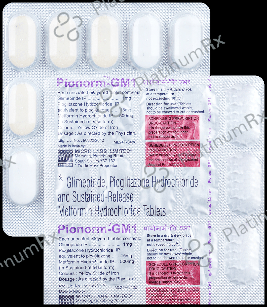 Pionorm-GM1 Tablet SR