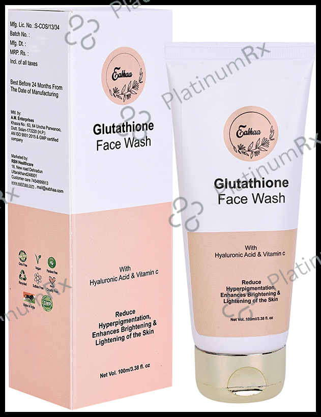 Eabhaa Glutathione Face Wash