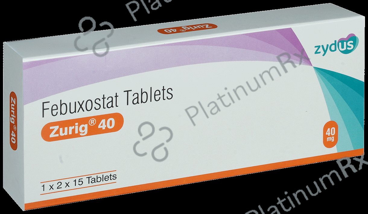 Zurig 40mg Tablet 15s
