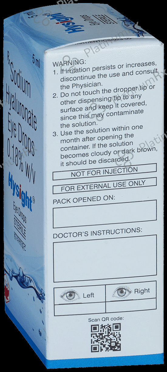 Hysight Eye 1.8mg Eye Drop 5ml