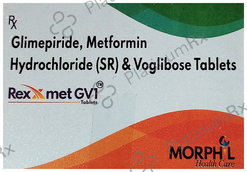 Rexxmet GV 1 Tablet SR