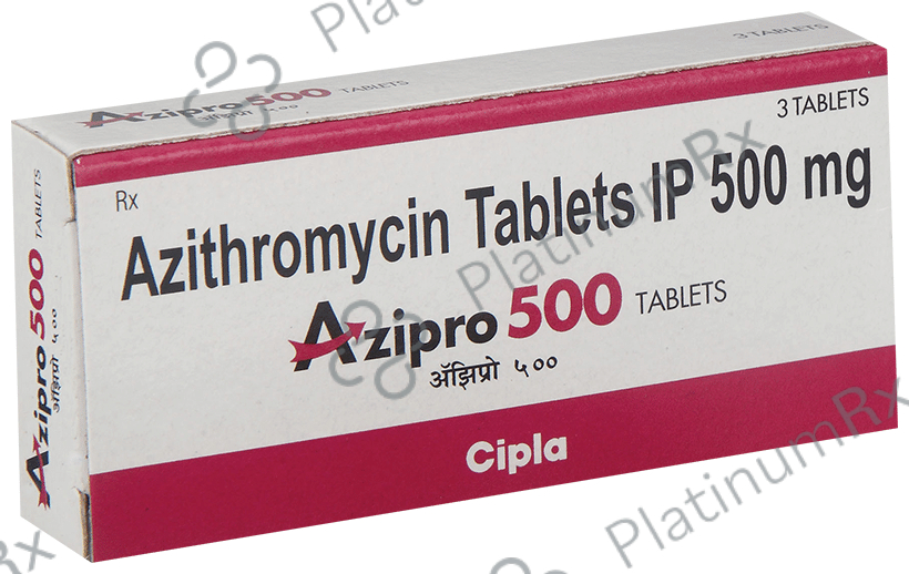 Azipro 500mg Tablet 3s
